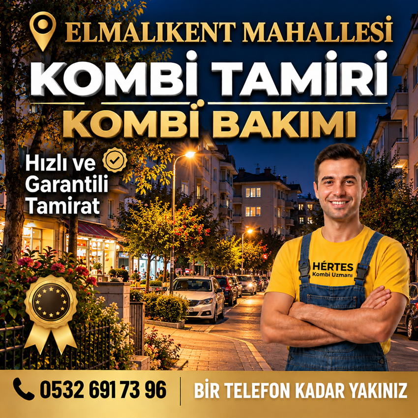 Elmalıkent Mahallesi Kombi Tamiri - 0532 691 73 96
