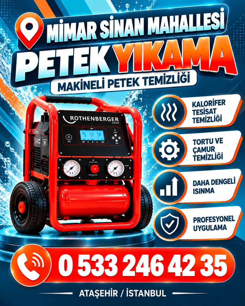Mimar Sinan Mahallesi Petek Yıkama - 0533 246 42 35